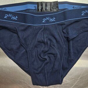 2xist contour brief - large-navy-cotton-no fly